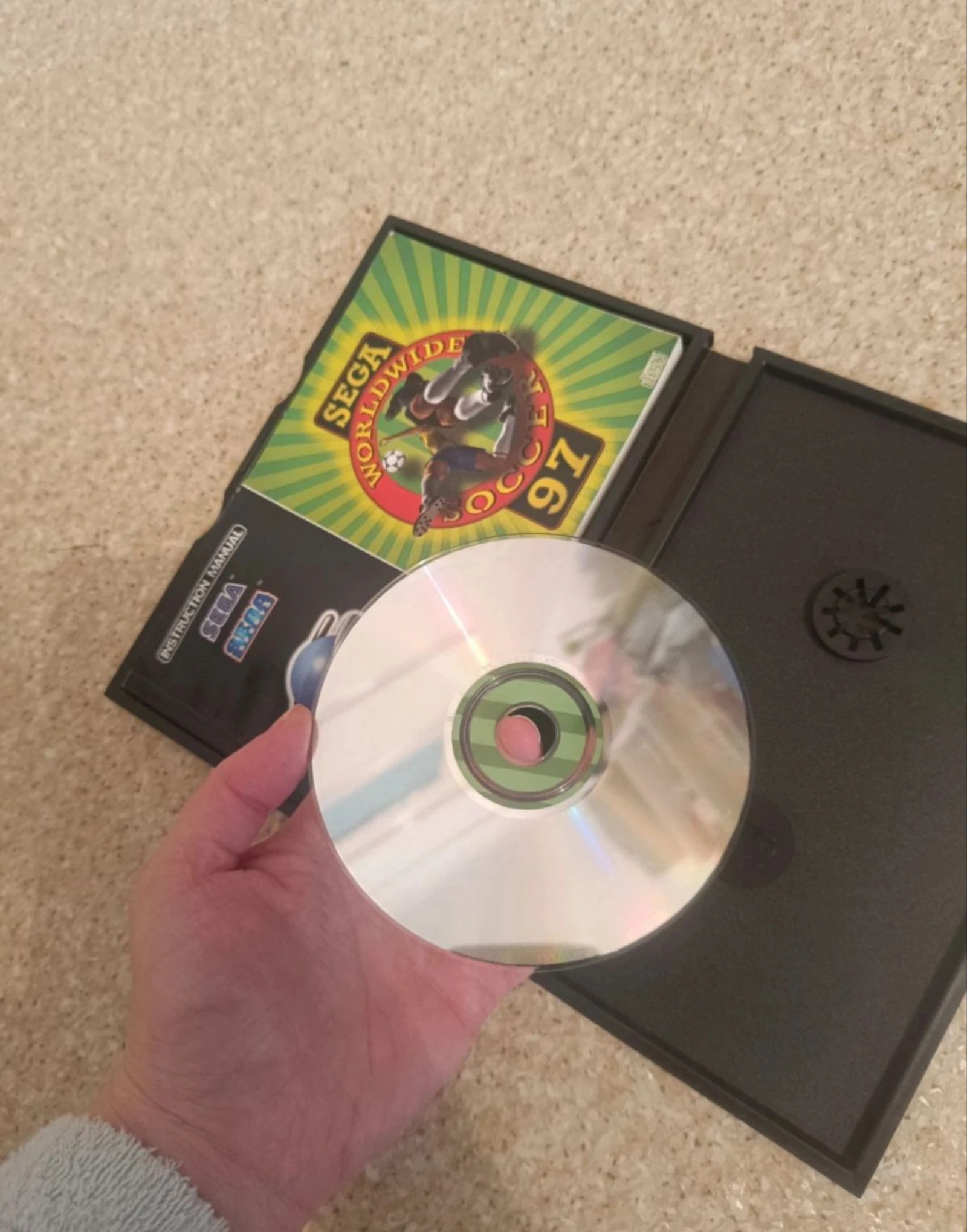 Jogo Sega Saturn – Sega Worldwide Soccer 97 (Completo PAL) – photo 2